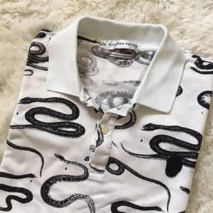 Alexander McQueen Snake shirt
